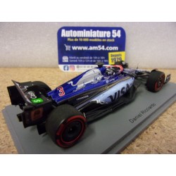 2024 Visa Cash Racing Bull VCARB01 n°3 Daniel Ricciardo Singapore GP S9562 Spark Model