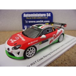 2024 Alpine A110 RGT n°61 Baffoun - Dupuy 1st RGT Monte Carlo S6859 Spark Model