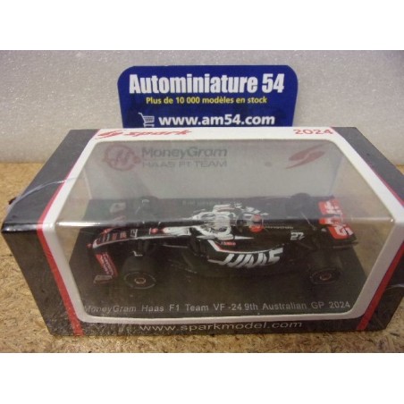 2024 Haas F1 Team VF24 n°27 Hulkenberg 9th Australian Y379 Spark Model Sparky 1.64