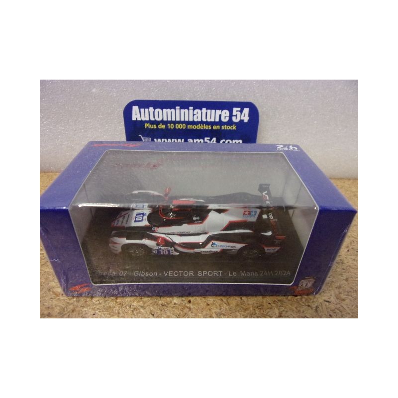 2024 Oreca 07 Vector n°10 Cullen - Pilet - Richelmi LMP2 Le Mans Y394 Spark Model Sparky