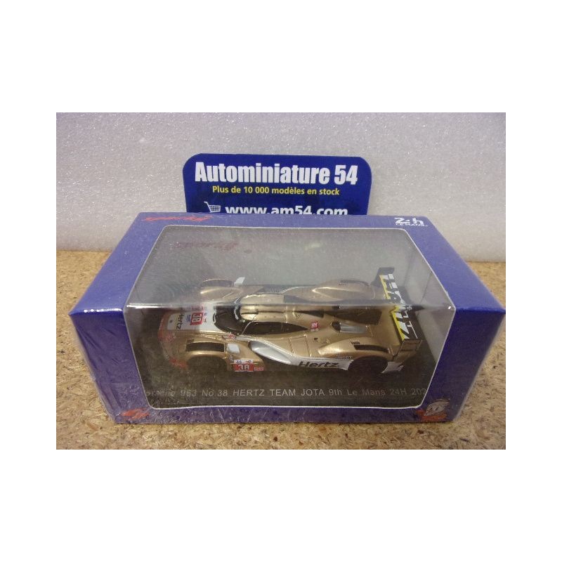 2024 Porsche Jota 963 n°38 Rasmussen - Button - Hanson 9th Le Mans Y400 Spark Model Sparky
