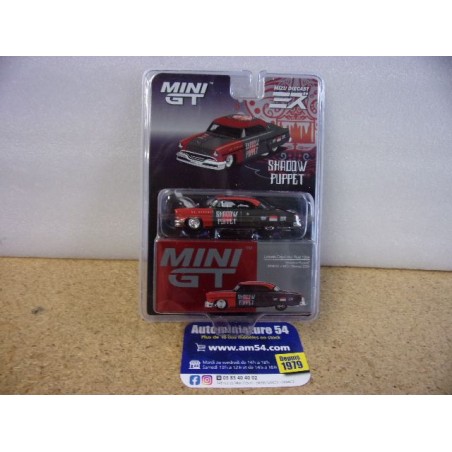 Lincoln Capri Hot Rod 1954 Shadow Puppet Mizu Die Cast 2024 MGT00794 True Scale Models Mini GT 1.64