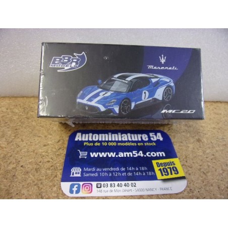 Maserati MC20 n°1 Maserati Expérience BBRModels BBRDIE6408 MiniGT 1/64