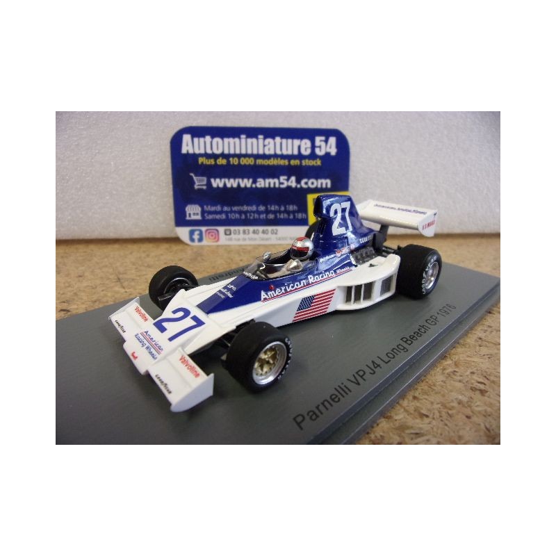 1976 Parnelli VPJ4 n°27 Mario Andretti Long Beach GP S1891 Spark Model