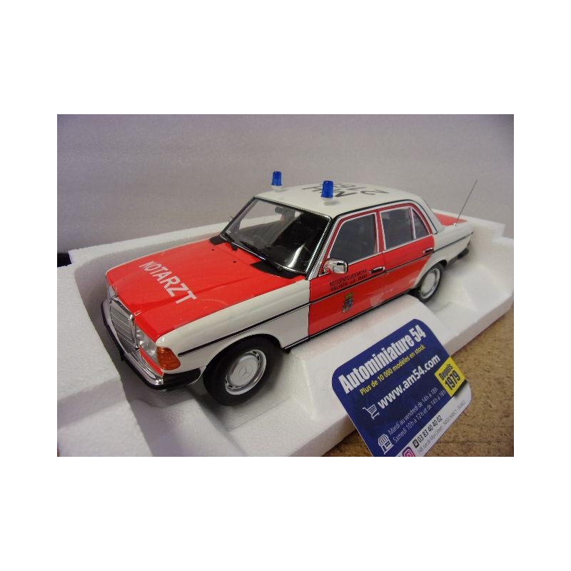 Mercedes Benz 200 Ambulance - Notartz 1984 183834 Norev