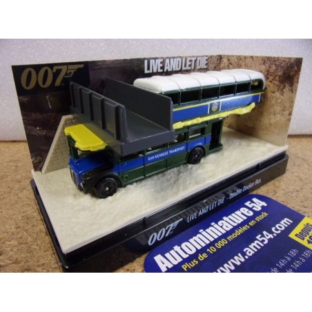 Double Decker Bus "James Bond - Live and Let Die "  79825 Greenlight