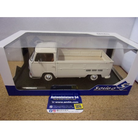 Volkswagen Combi T2 pick up White 1969 S1809404 Solido