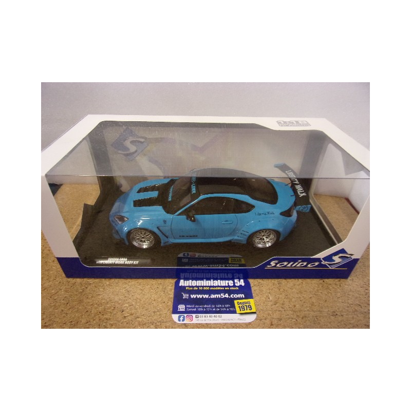 Toyota GR86 Liberty Walk Body Kit LBWK Baby Blue S1813601 Solido