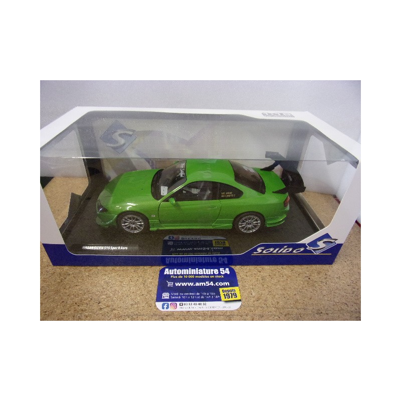 Nissan Silvia S15 Spec- R Aero Solido Works Green S1812203 Solido