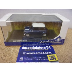 Mini Cooper 1.3i Sport Pack Tahiti Blue 1994 S4316602 Solido