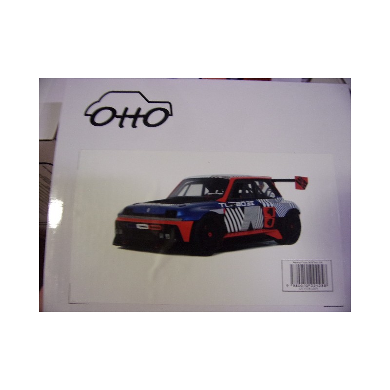 2023 Renault 5 Turbo 3E Blue OT1175 OttoMobile