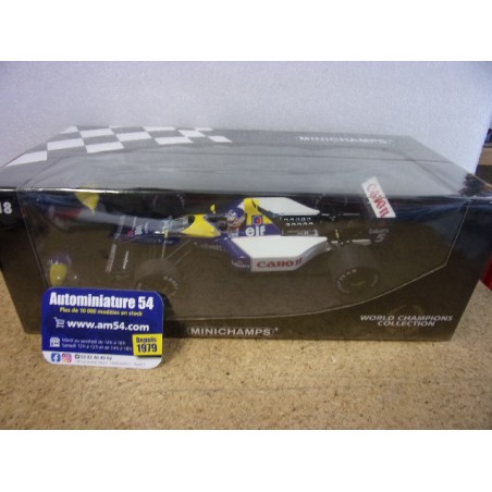 1992 Williams Renault FW14B Nigel Mansell n°5 1st World Champion Edition 110920005 Minichamps