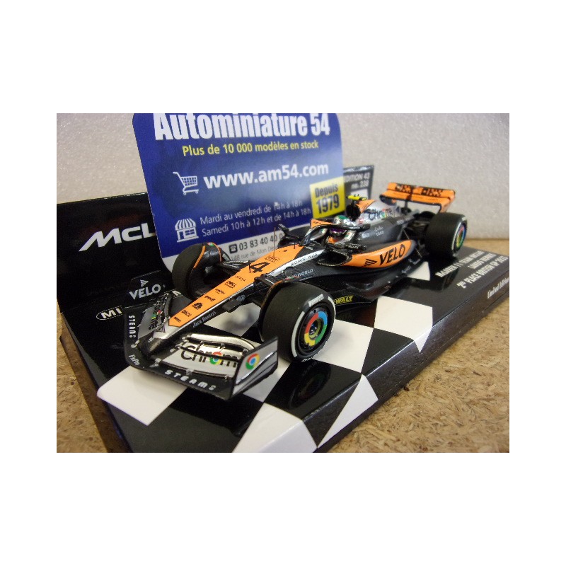 2023 McLaren MCL60 n°4 Lando Norris 2nd British GP 537235404 Minichamps