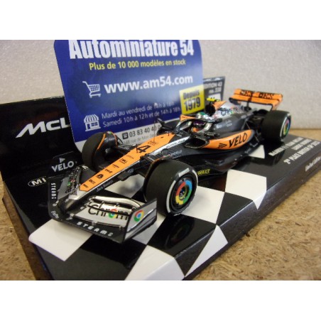 2023 McLaren MCL60 n°4 Lando Norris 2nd British GP 537235404 Minichamps