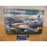 P51D Mustang n°086 Italeri Maquette 1.72
