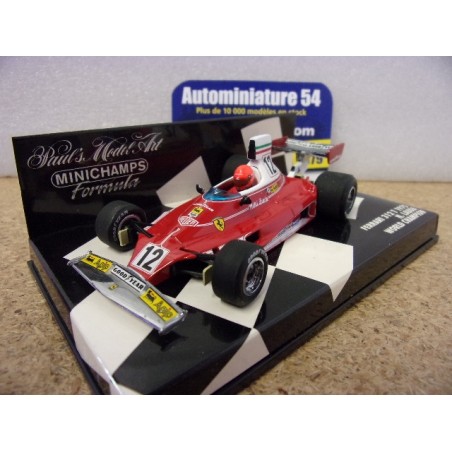 1975 Ferrari 312 T n°12 Niki Lauda World Champion 430750012 Minichamps