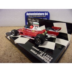 1975 Ferrari 312 T n°12 Niki Lauda World Champion 430750012 Minichamps