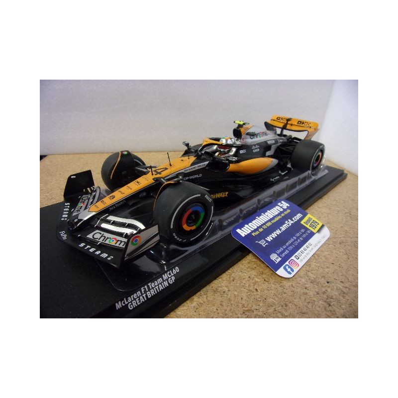 2023 McLaren MCL60 n°4 Lando Norris Great Britain GP S1811201 Solido