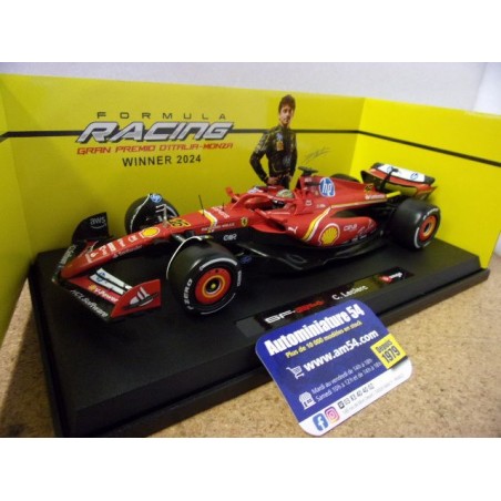 2024 Ferrari F1 SF-24 n°16 Charles Leclerc 1st winner Monza GP 18-01926LeMo Bburago Racing