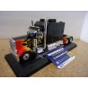 Peterbilt 379 Custom Black - Flames USA Edition U43TR002 Ixo Models