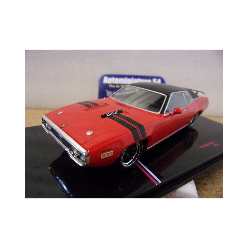 Plymouth GTX Red 1971 U43RDC005 Ixo Models