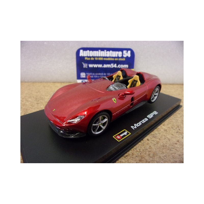 Ferrari Monza SP2 Red 18-36913R Bburago Signature Series