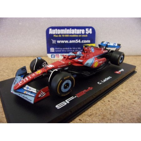 2024 Ferrari F1 SF-24 n°16 Charles Leclerc Miami 18-36843-LMi Bburago Racing