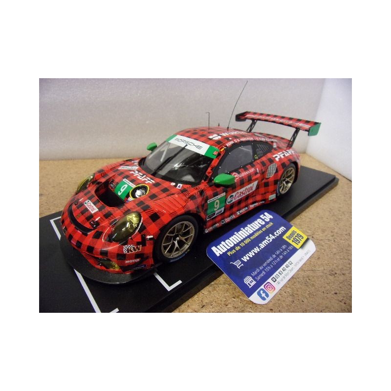 2019 Porsche 911 - 991 GT3R n°9 Hargrove - Kern - Olsen - Robichon Daytona 24H LEGT18-23002 Ixo Models