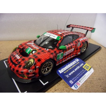 2019 Porsche 911 - 991 GT3R n°9 Hargrove - Kern - Olsen - Robichon Daytona 24H LEGT18-23002 Ixo Models