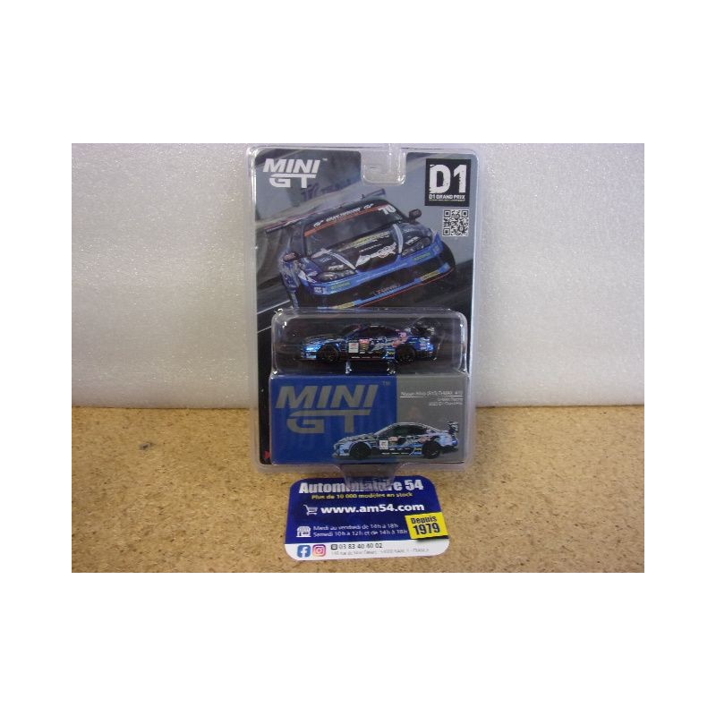 2023 Nissan Silvia S15 n°56 Dmax Racing D1 Grand Prix MGT00855 True Scale Models Mini GT