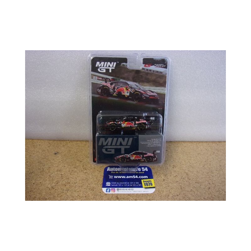 2022 Honda NSX GT500 n°16 Red Bull Mugen SuperGT MGT00848 True Scale Models Mini GT