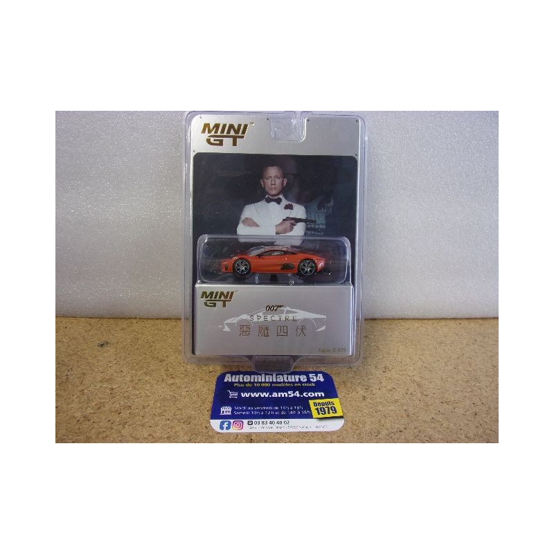 Jaguar C-X75 Spectre James Bond Chinese Version MGT00903-TC True Scale Models Mini GT