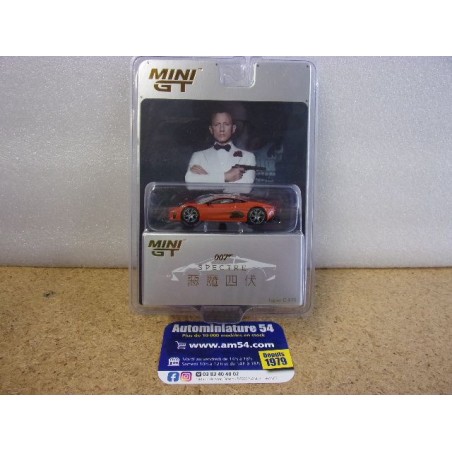 Jaguar C-X75 Spectre James Bond Chinese Version MGT00903-TC True Scale Models Mini GT
