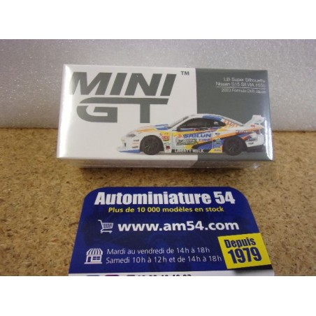 Nissan LB Super Silhouette S15 Silvia n°555 Formula Drift Japon 2023 MGT00895 True Scale Models Mini GT