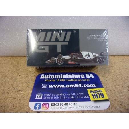 2023 AlphaTauri AT04 n°21 Nyck de Vries Australian GP MGT00727 True Scale Models Mini GT