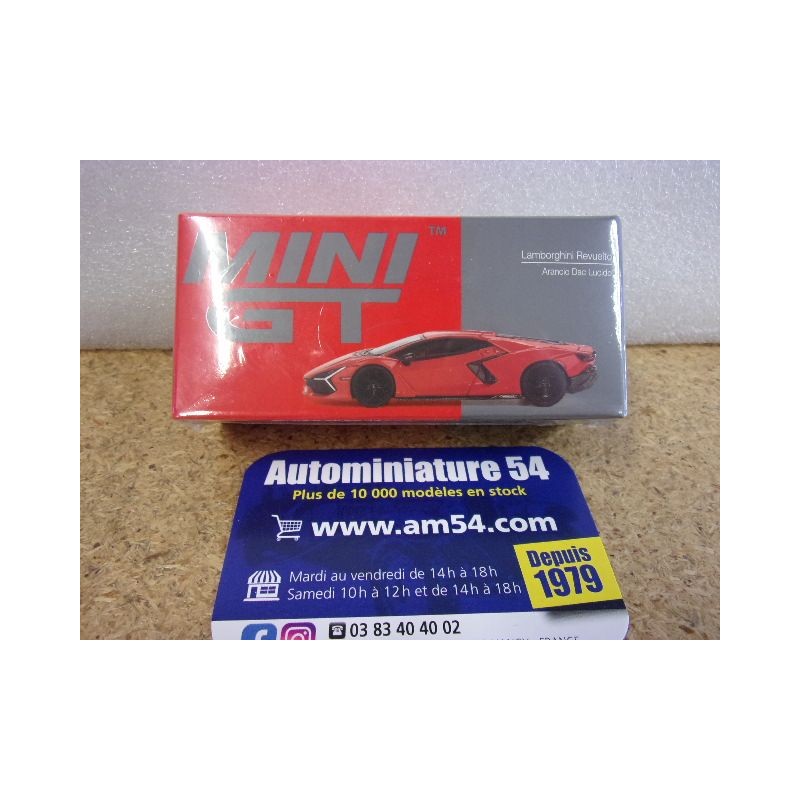 Lamborghini Revuelto Arancio Dac Lucido MGT00774 Mini GT