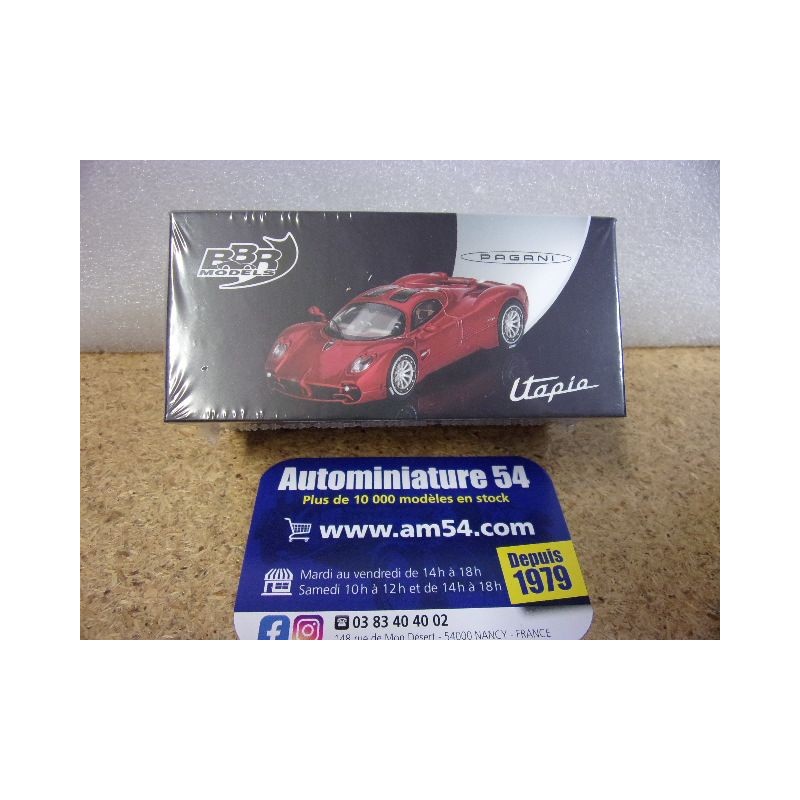 Pagani Utopia Dubai Red BBRDIE6431 BBRModels 1/64