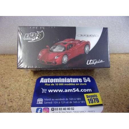 Pagani Utopia Dubai Red BBRDIE6431 BBRModels 1/64