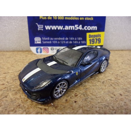 Ferrari 812 Competizione Blu Tour de France BBRModels BBRFER64011MiniGT 1/64