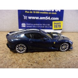 Ferrari 812 Competizione Blu Tour de France BBRModels BBRFER64011MiniGT 1/64