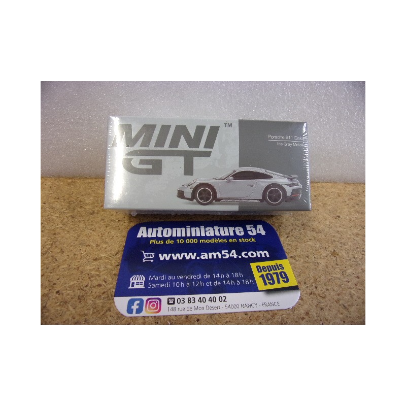 Porsche 911 - 992 Dakar Ice Gray Met. MGT00891 Mini GT