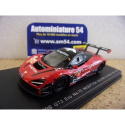2024 McLaren 720S GT3 Evo n°70 Inception Racing Le Mans Y396 Spark Model Sparky