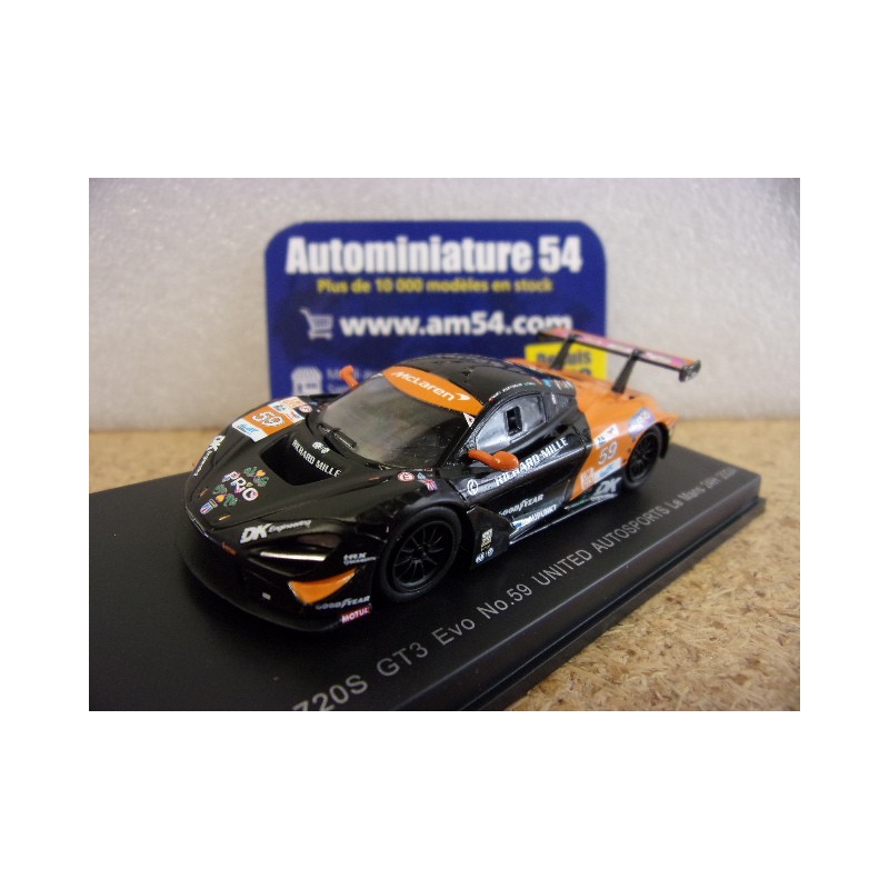 2024 McLaren 720S GT3 Evo n°59 United Autosport Le Mans Y397 Spark Model Sparky