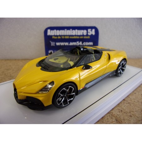 Bugatti W16 Mistral Yellow TSM430822 TrueScale Miniatures