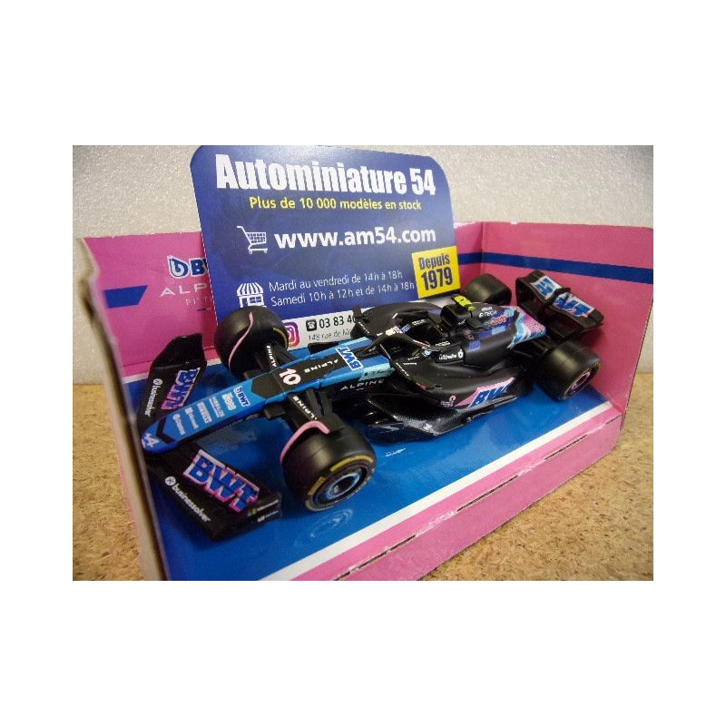 2024 Alpine A524 n°10 Pierre Gasly Japan GP 18-38219-10Blue Bburago Racing