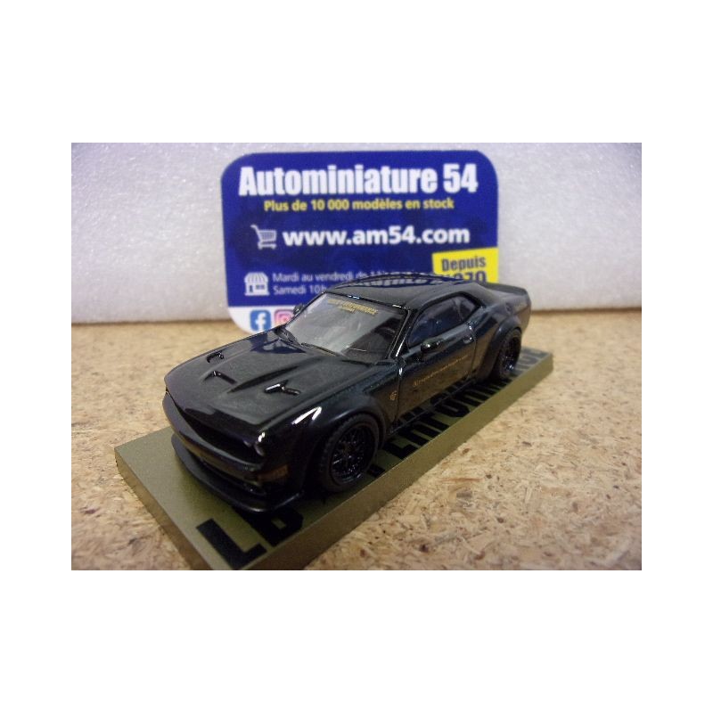 Dodge Challenger SRT Hellcat Black+ 2 container Vitrine LB Works T64G-TL039-BK Tarmac Works