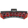 Set Ferrari SF90 - F40 - Enzo - F8 - 458 - Portofino - LaFerrari red Ferrariset-01 Bburago Race and Play