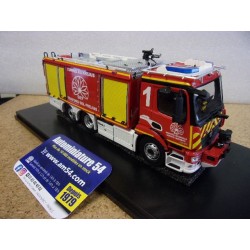 MERCEDES-BENZ Antos BAI Pompiers Tunnel du Fréjus Alerte 0160