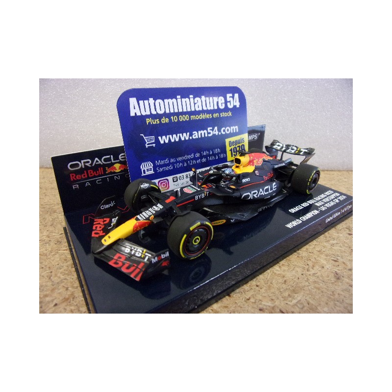 2024 Red Bull Honda RB20 n°1 Verstappen Las Vegas World Champion GP 410242201 Minichamps
