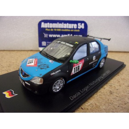 2021 Dacia Renault Logan n°118 24h Nurburgring SG781 Spark Model